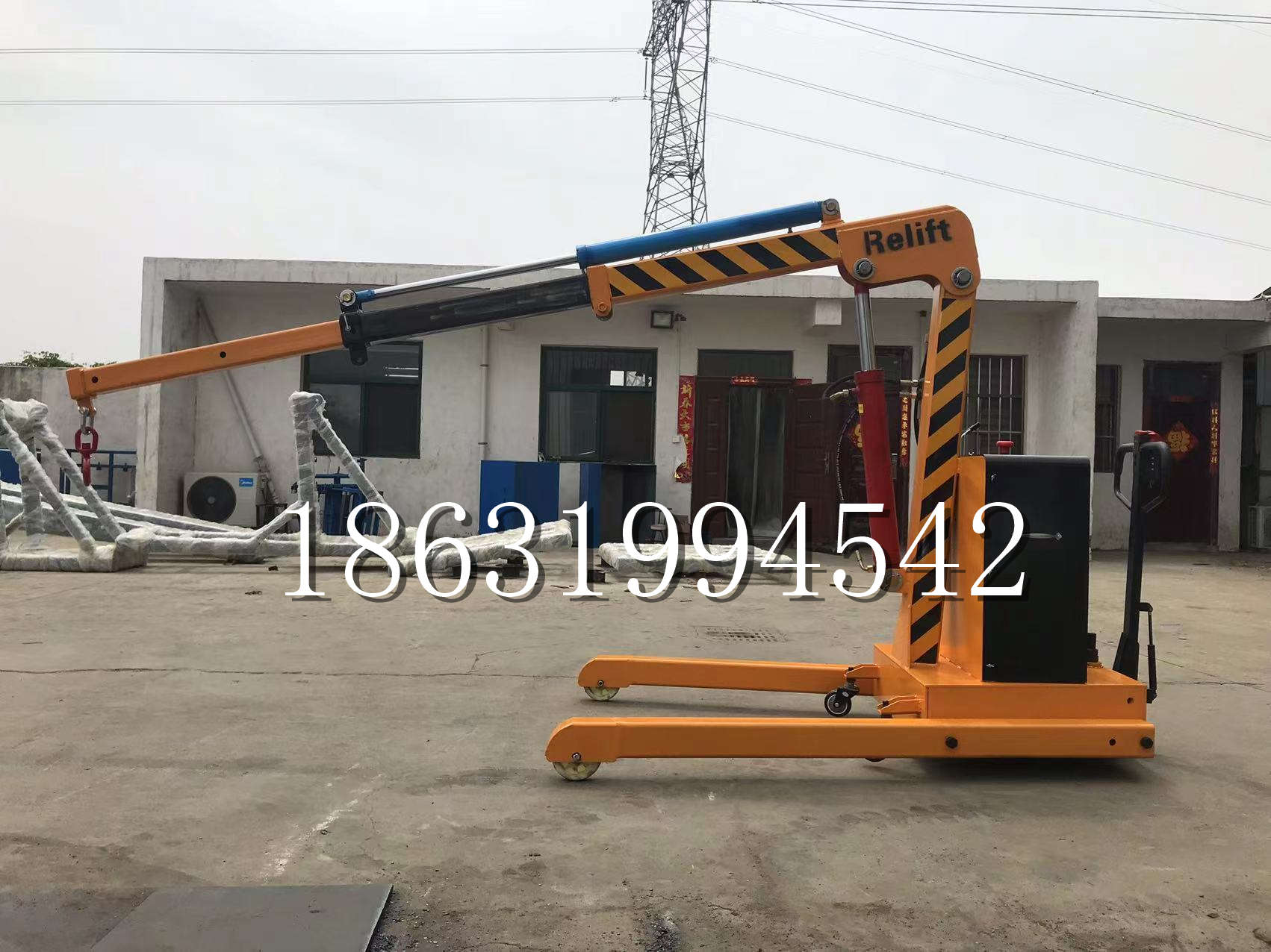 建瓯市久征定做3吨三轮随车吊 农用园林绿化移树吊 平板工程用小吊机