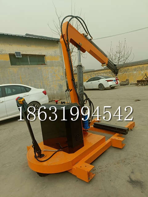 建瓯市自卸车厢随车吊 自制轮式四不像起重机 四驱平板吊 5吨 贵盛